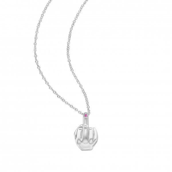 mittelfinger-kette